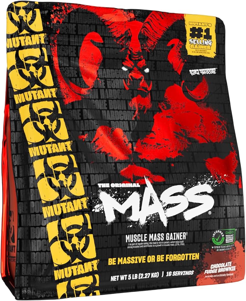Mutant Mass 2.27kg Šokolaadibrownie — Chocolate — Powder - image 1 of 2