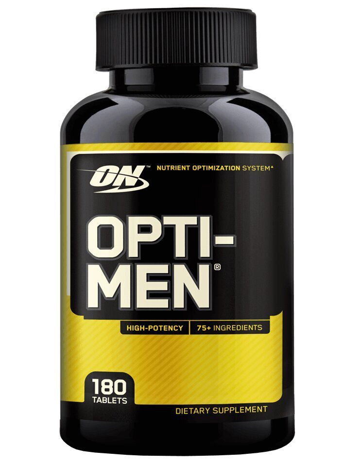 Optimum Nutrition Opti-men 180tabs — Capsules view 1