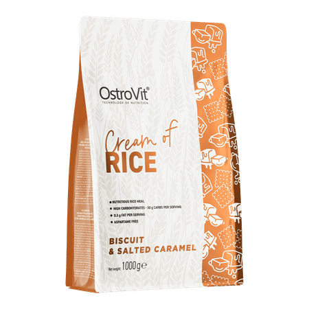OstroVit Cream of Rice 1000g Soolatud karamelli käsnkook — Salted Caramel — Powder - image 1 of 3