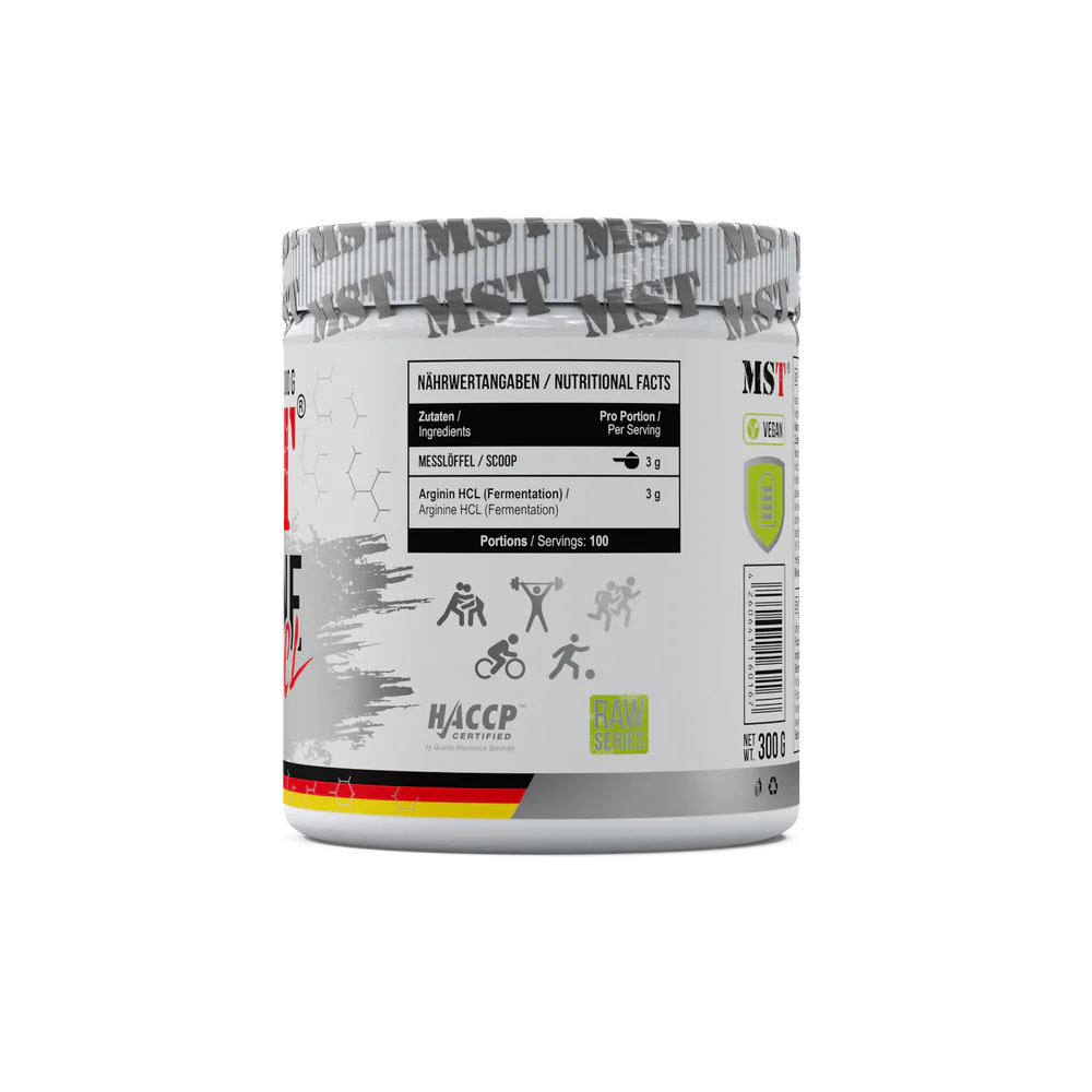 MST Arginine HCL 300g Maitsestamata — Unflavored — Powder view 2