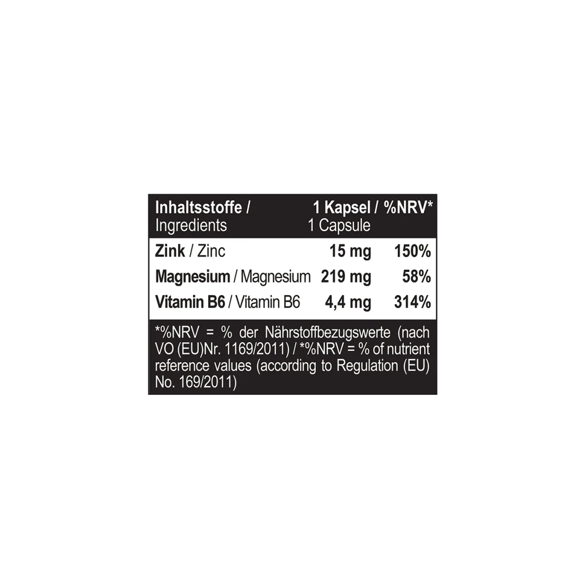 MST Zinc B6 Magnesium 120caps — Capsules view 4