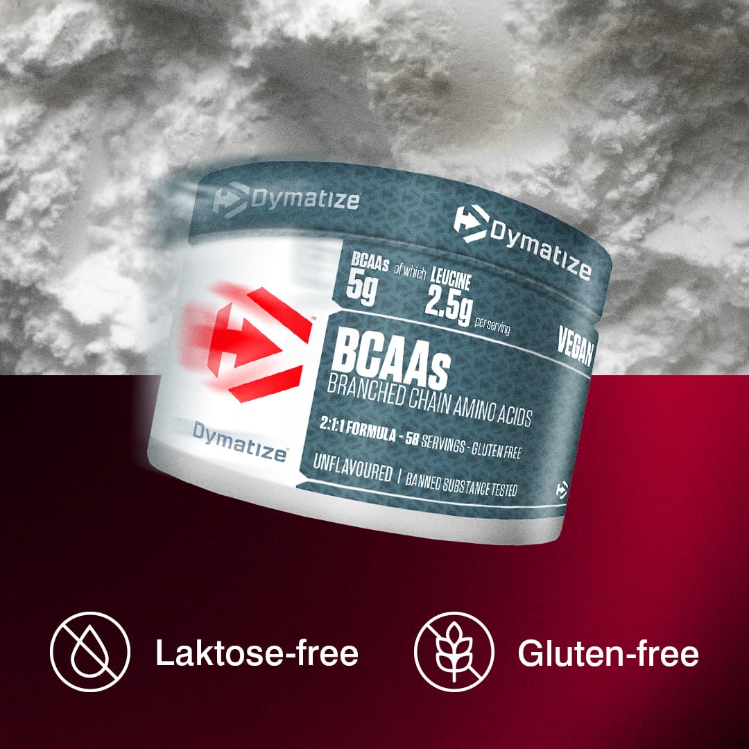 Dymatize BCAA’s Powder 300g — Unflavored — Powder view 2