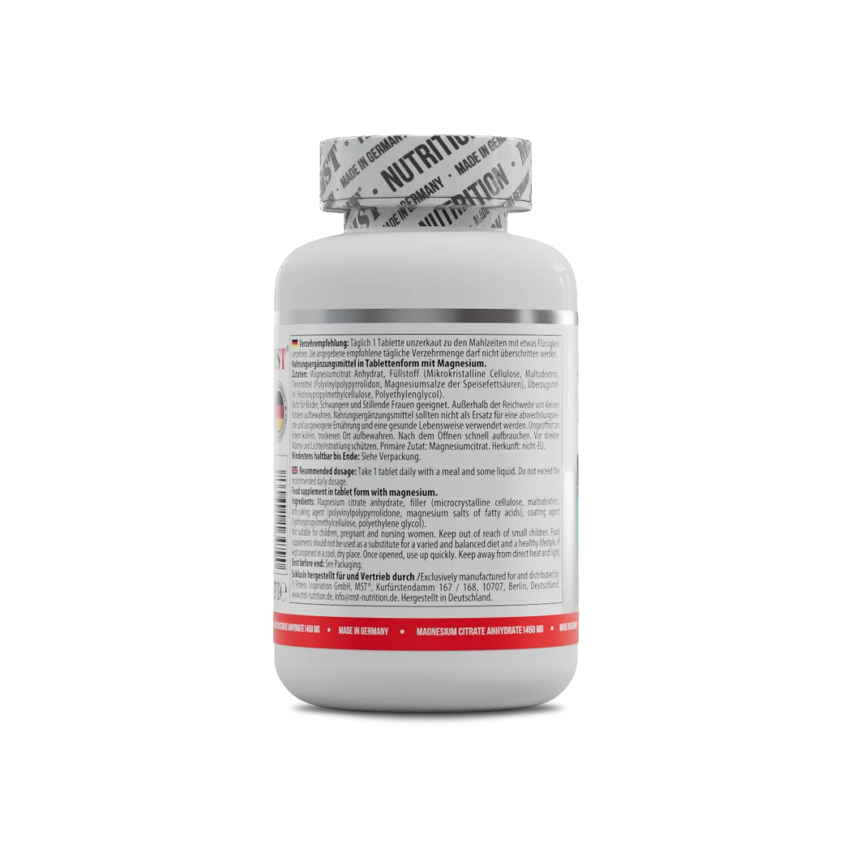 MST Magnesium Citrate 200mg 180tabs — Tabs view 3