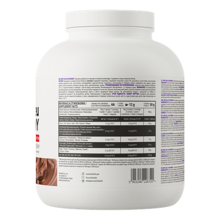 OstroVit WPC80.eu ECONOMY 2000g Šokolaadi unistus — Chocolate — Powder view 3