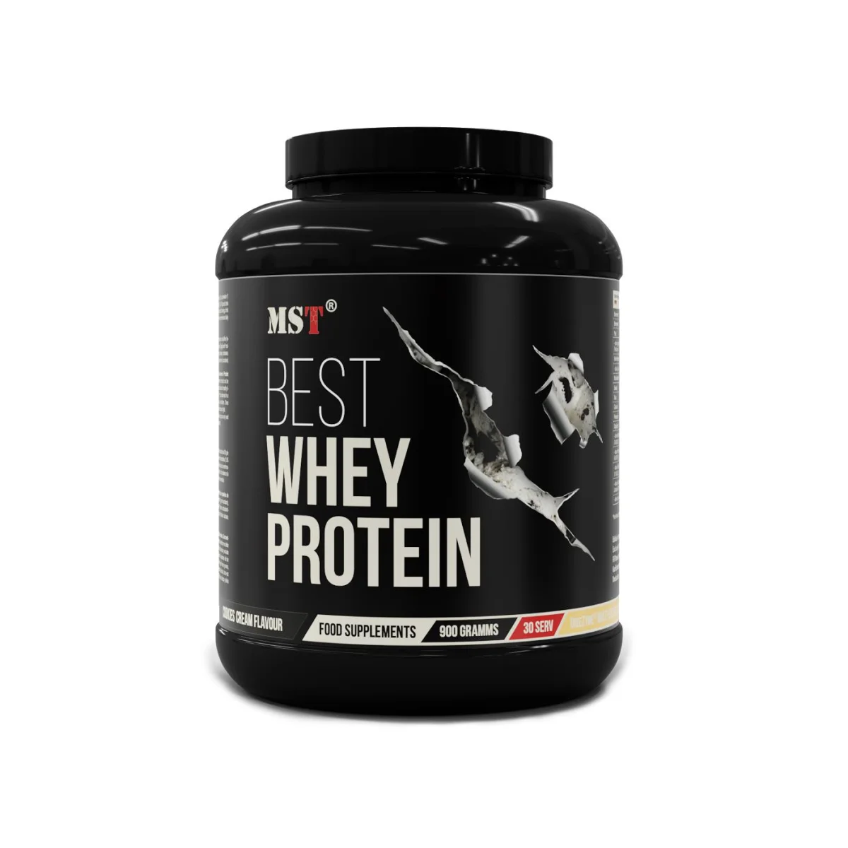 MST Protein Best Whey + Enzymes 900g Küpsised ja kreem