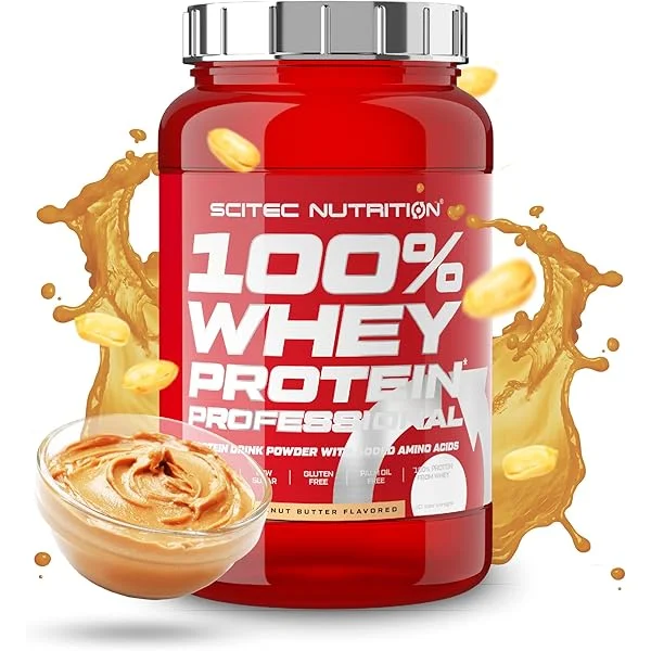 Scitec 100% Whey Protein Professional 920g Maapähklivõi