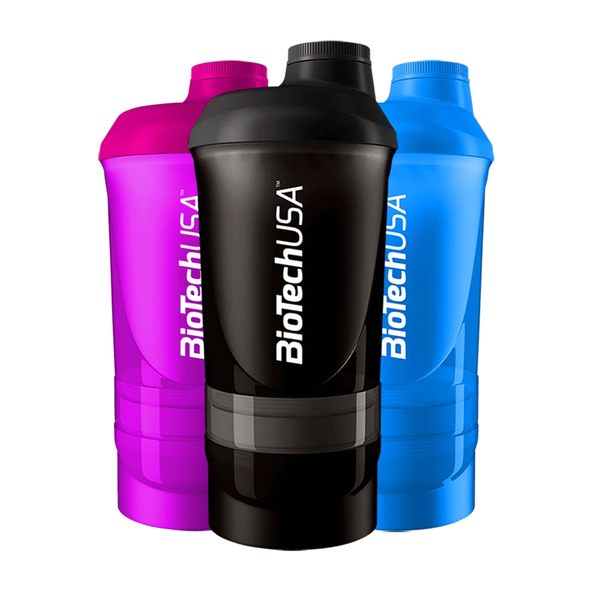 BIOTECHUSA Shaker Wave Panther Black 600ml+250ml+100ml — Accessory view 2