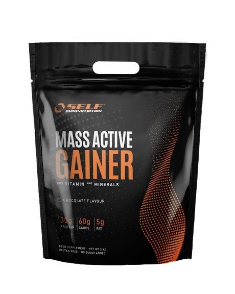SELF Mass Active Gainer 2kg Šokolaad — Chocolate — Powder - product image