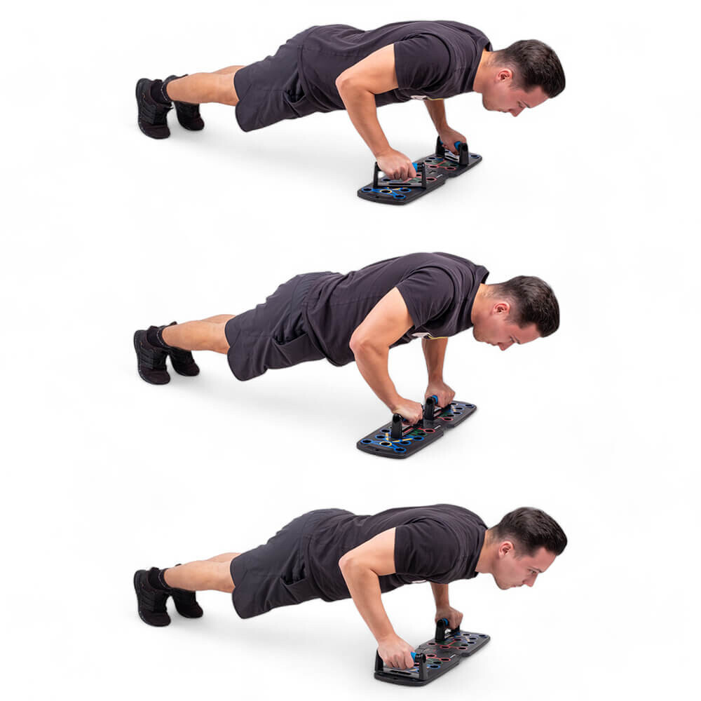 Kätekõverdustoed Push-Up Board w/ Display inSPORTline Pushap Evo view 2