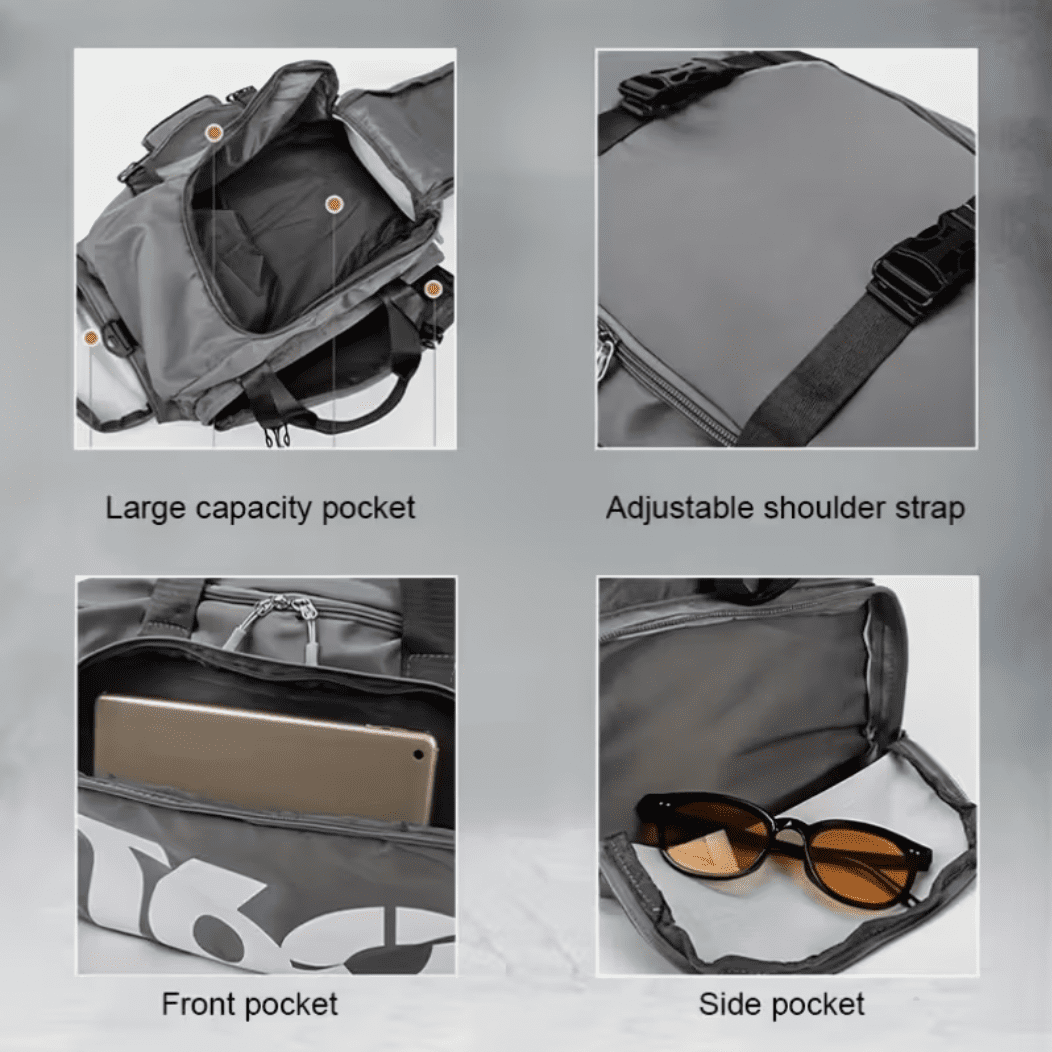 Sports bag T60 dark blue TM — Accessory view 3