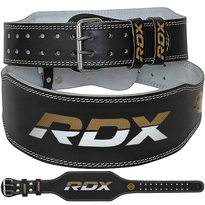 Tõstevöö RDX Belt 4" must/kuldne - image 1 of 3