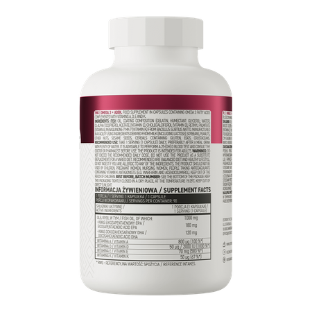 OstroVit Omega 3 + ADEK 90caps — Capsules view 3