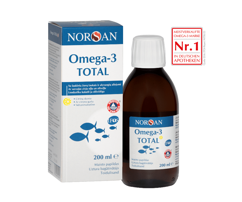 Omega-3 Total, õli, 200 ml — Tabs - image 1 of 7