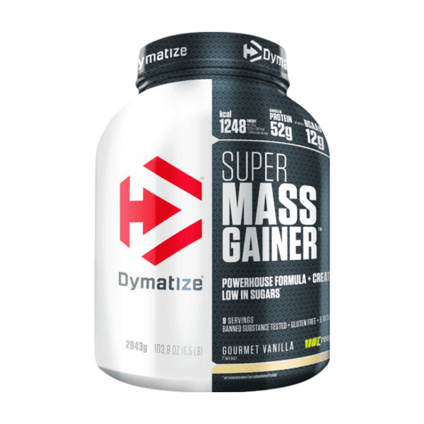 Dymatize Super Mass Gainer 2.943kg Vaniljegurmee — Vanilla — Powder - image 1 of 2
