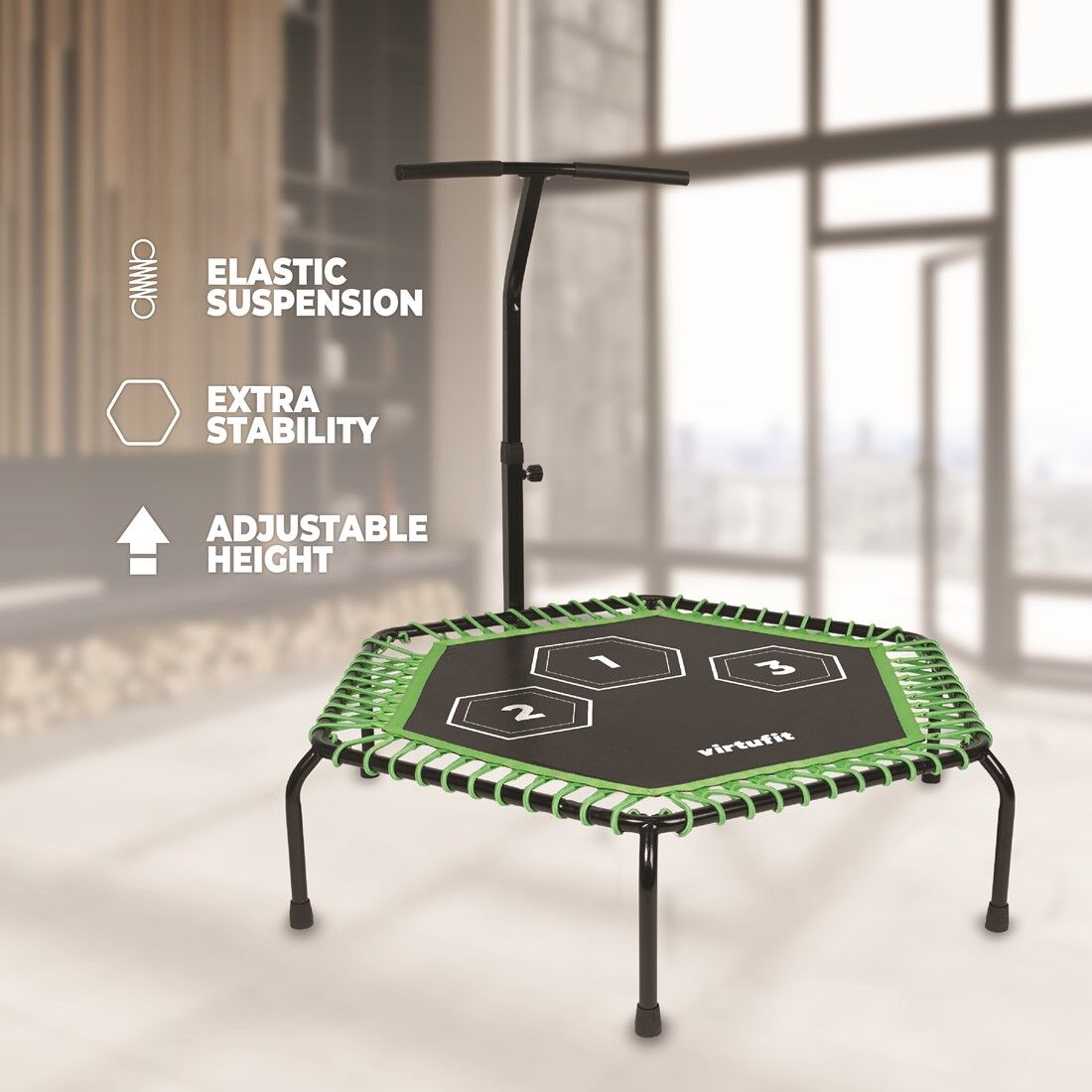 Batuut VirtuFit Fitness Trampolin 127 cm view 4