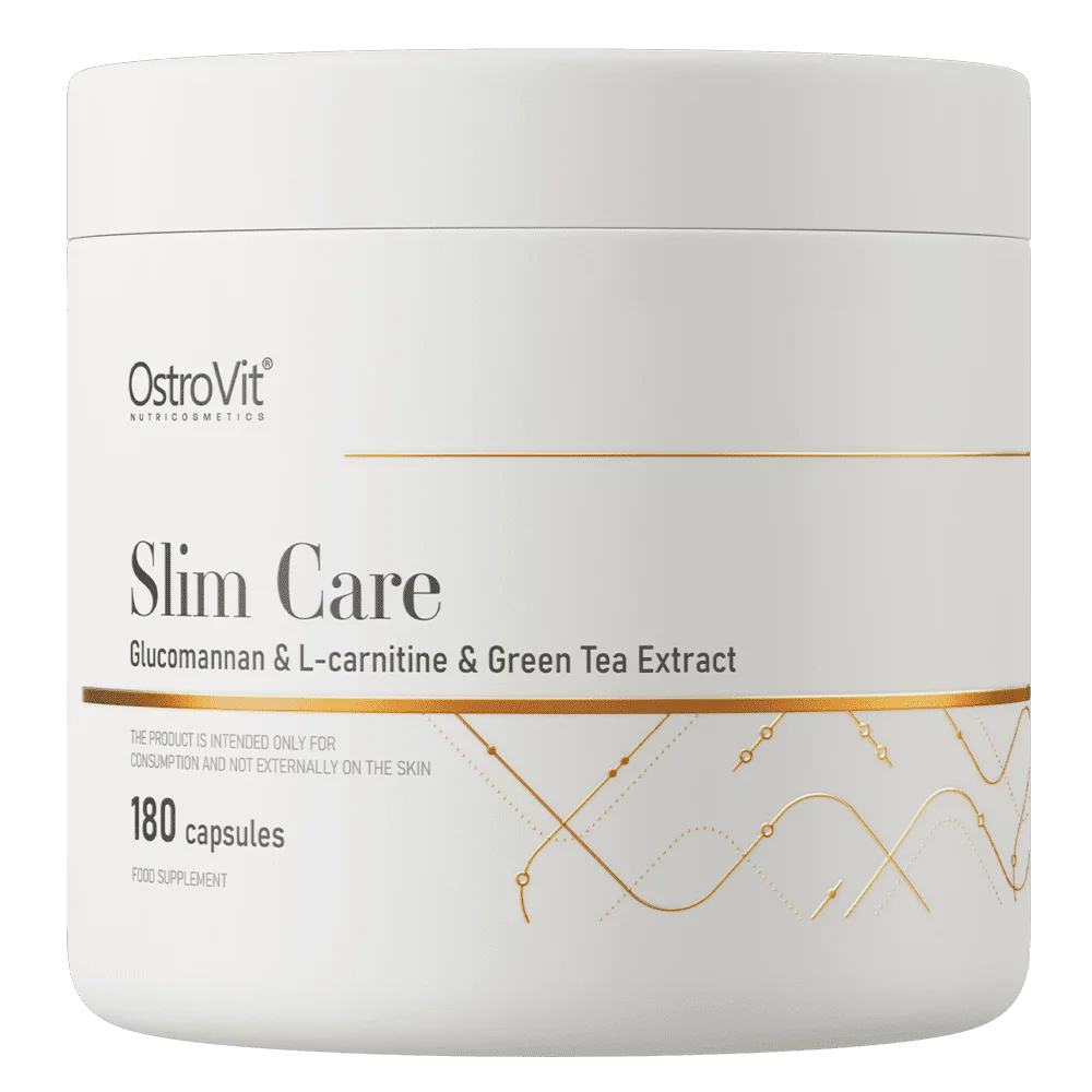 OstroVit Slim Care Glucomannan & L-Carnitine & Green Tea Extract 180 kapslit