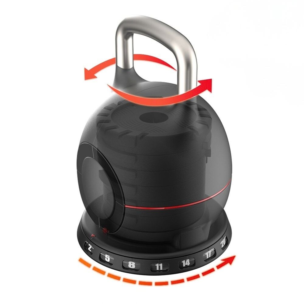 Sangpomm reguleeritav Kettlebell inSPORTline Xtrabell 2–20 kg view 2