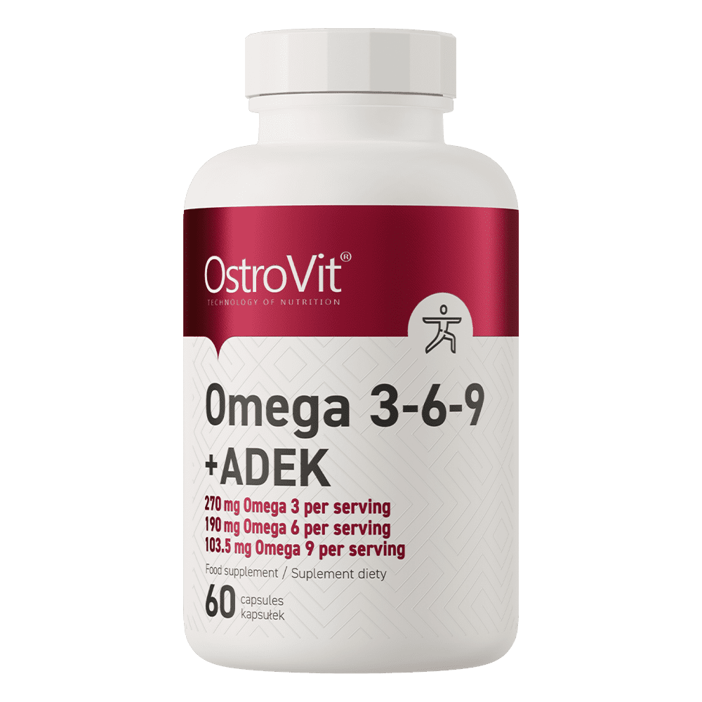 OstroVit Omega 3-6-9 + ADEK 60caps — Capsules - image 1 of 3
