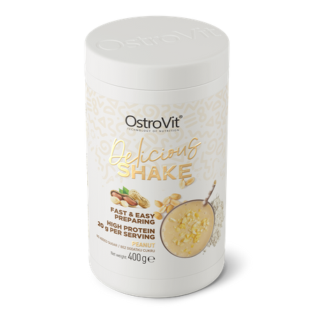 OstroVit Delicious Shake + Vitamin 400g Maapähkel — Powder view 2