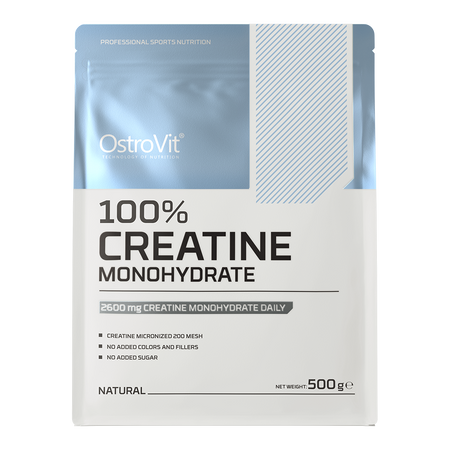 OstroVit Creatine Monohydrate 500g Naturaalne — Unflavored — Powder view 2