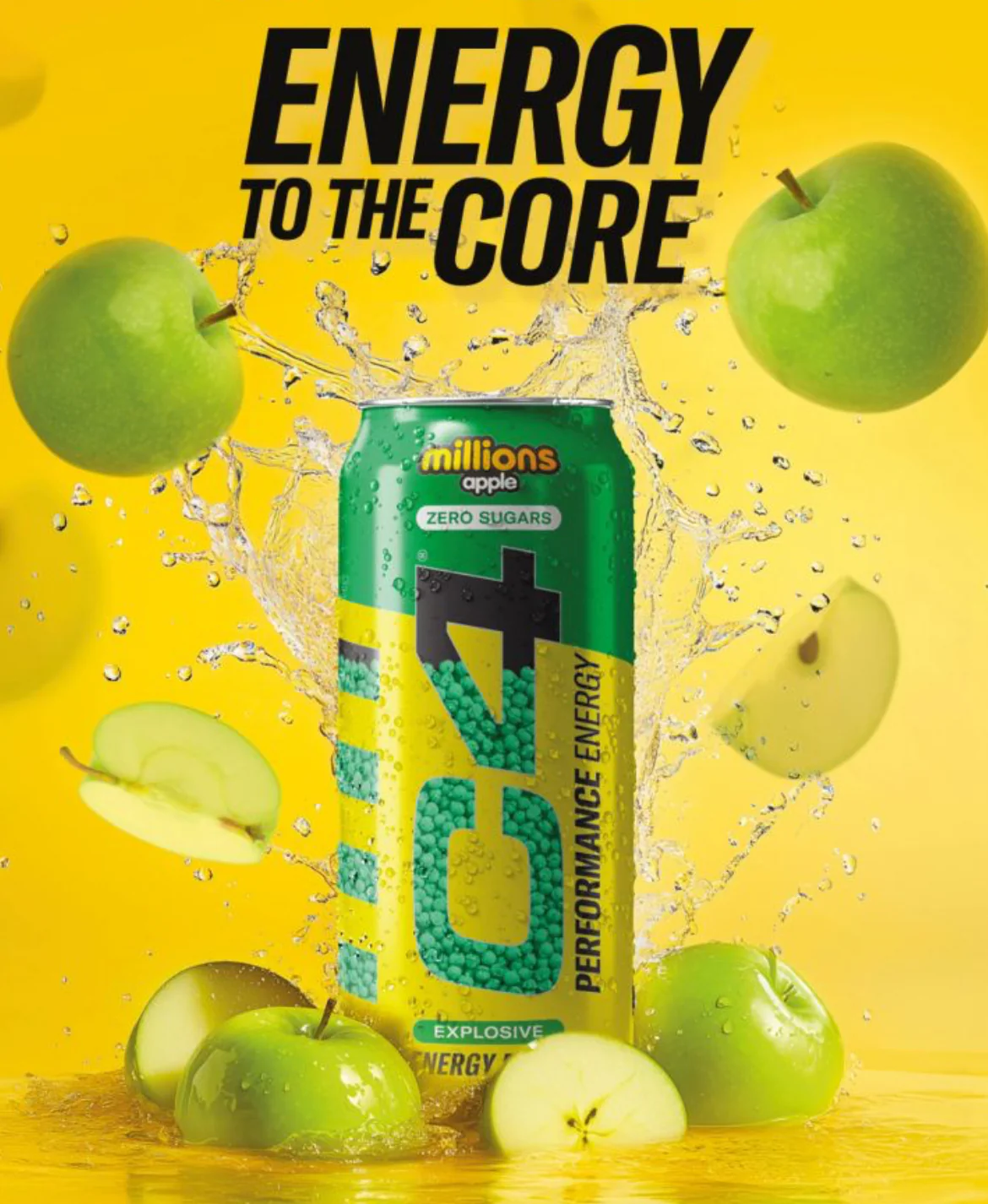 Cellucor C4 Energy 500ml Õun — Apple — Drink view 2