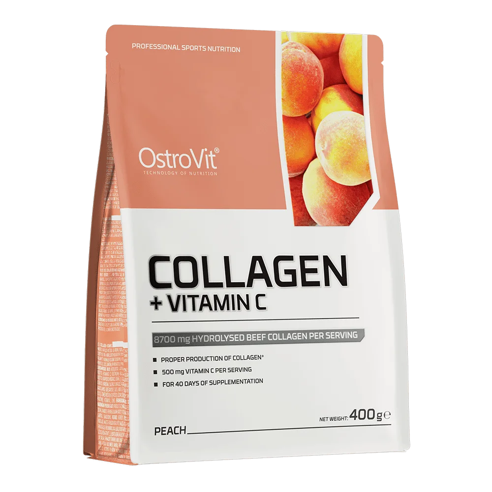 OstroVit Collagen + Vitamin C 400g Virsik — Peach — Powder - image 1 of 2