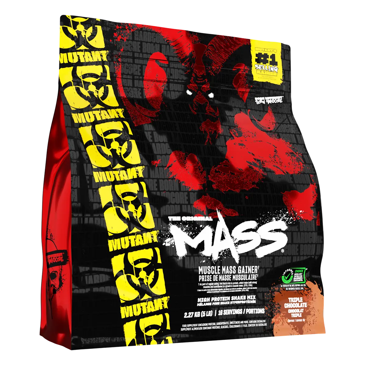 Mutant Mass 2.27kg Kolmekordne šokolaad