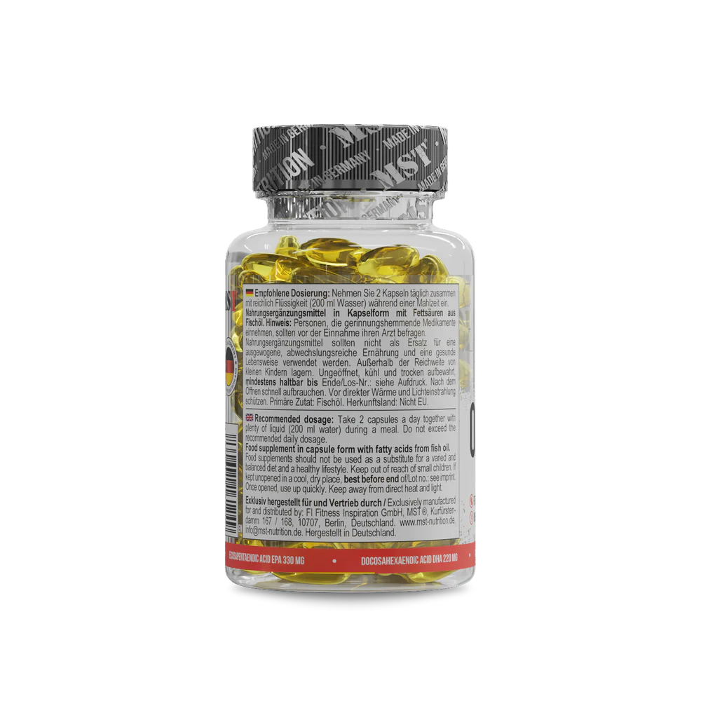 MST Omega 3 Selected 60 softgels — Softgels view 3