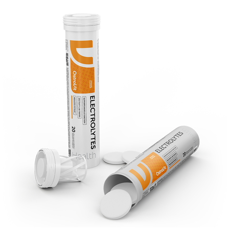 OstroVit Electrolyte 20tabs Apelsin — Orange — Tabs view 2