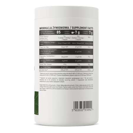 OstroVit Fiber Psylium 600g — Unflavored — Powder view 3