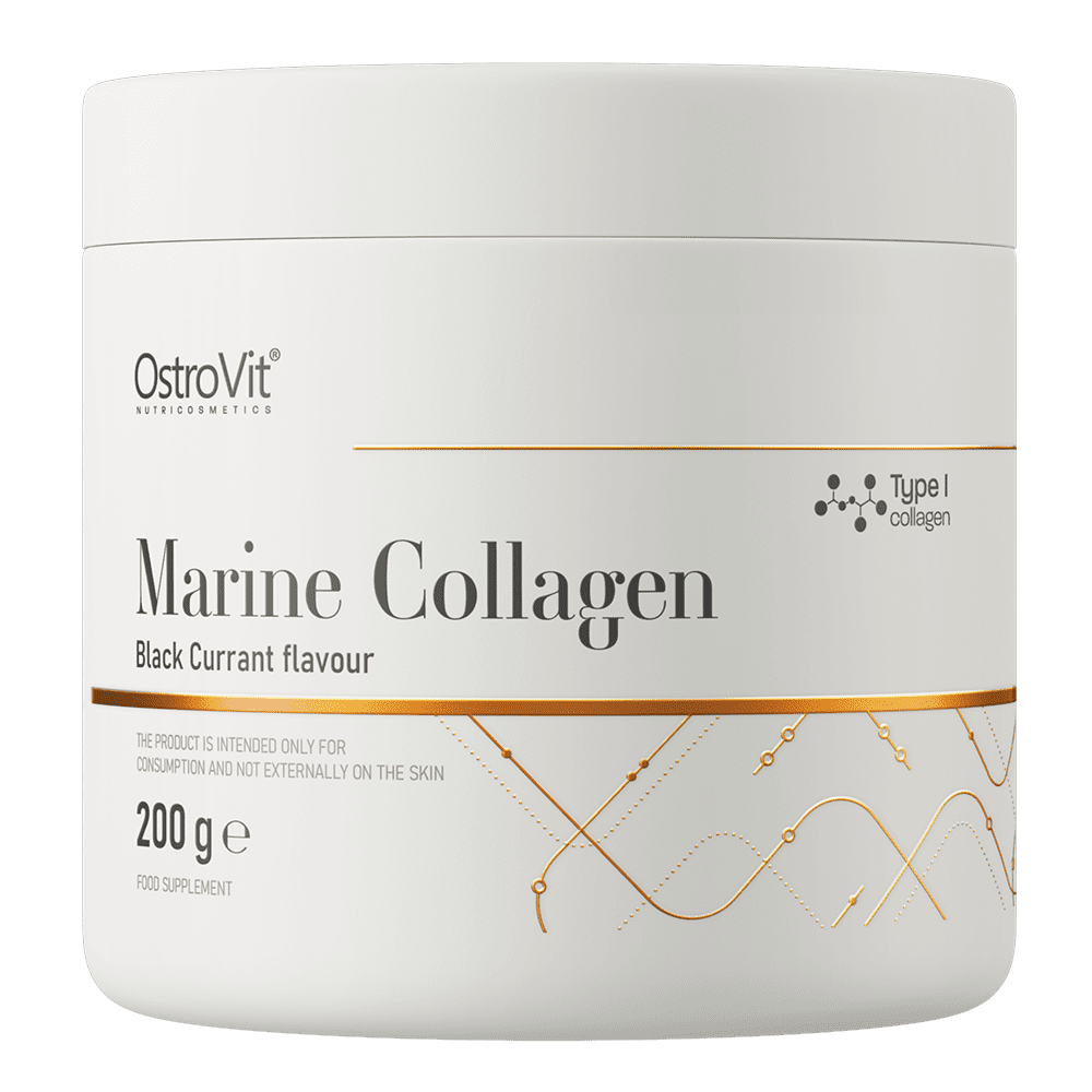 OstroVit Marine Collagen 200g Must sõstar — Blackcurrant — Powder - image 1 of 3