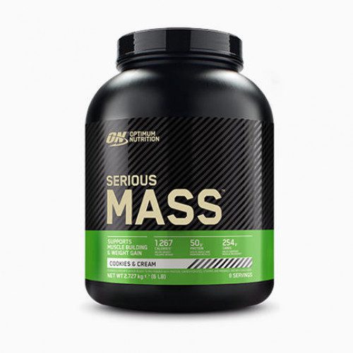Optimum Nutrition Serious Mass 2.73kg Küpsised ja kreem — Cookies — Powder view 1