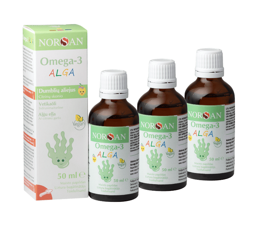 Omega-3 Alga, õli, 3×50 ml
