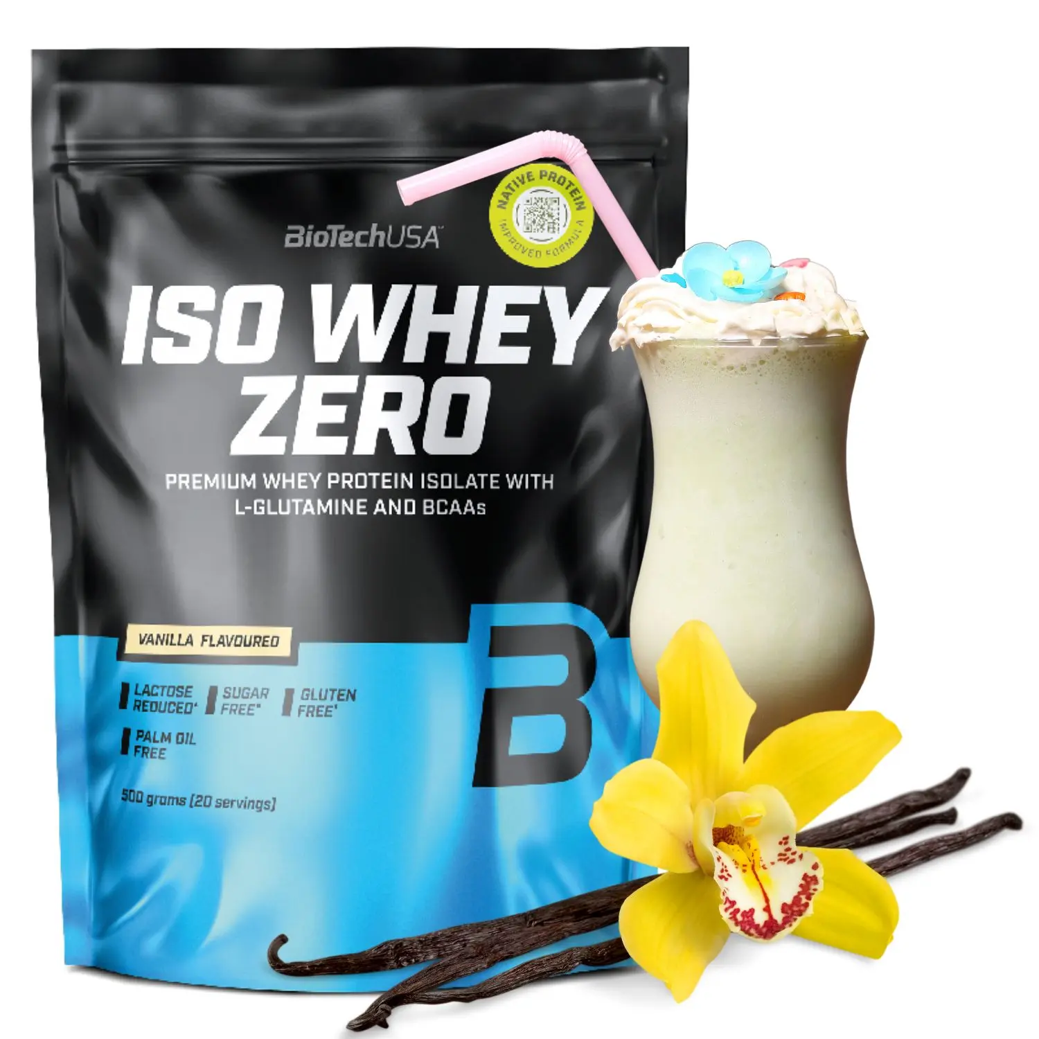 BIOTECHUSA ISO WHEY ZERO 500g Vanill