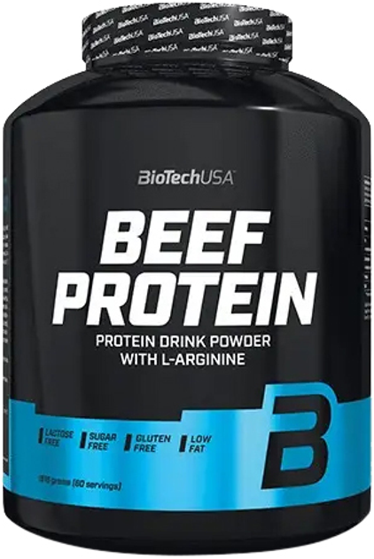 BIOTECHUSA Beef Protein 1816g Maasikas — Strawberry — Powder view 1