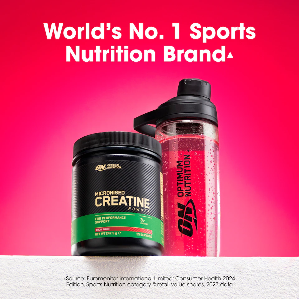 Optimum-nutrition Micronised Creatine 247,5g Puuviljapunch — Powder view 2
