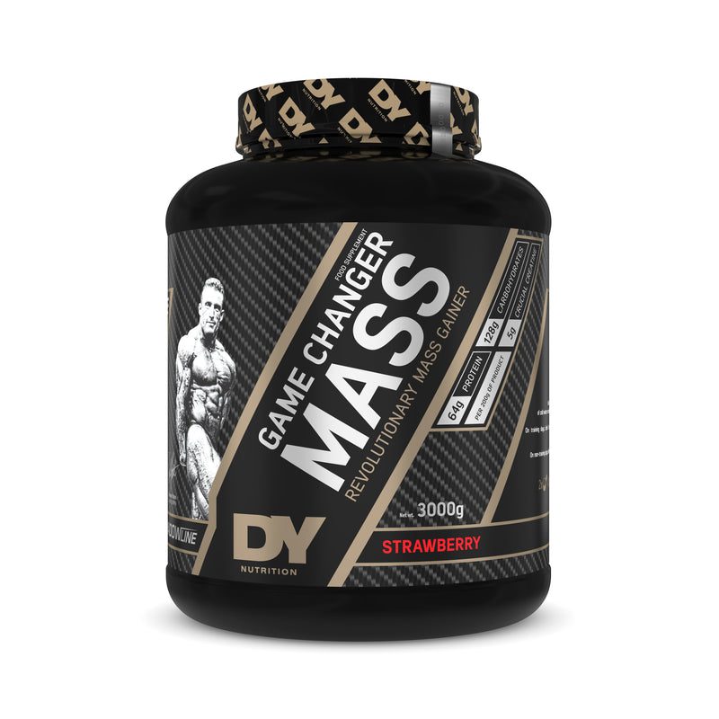 DY Mass Gainer Game Changer Mass 3kg Maasikas — Strawberry — Powder - image 1 of 2