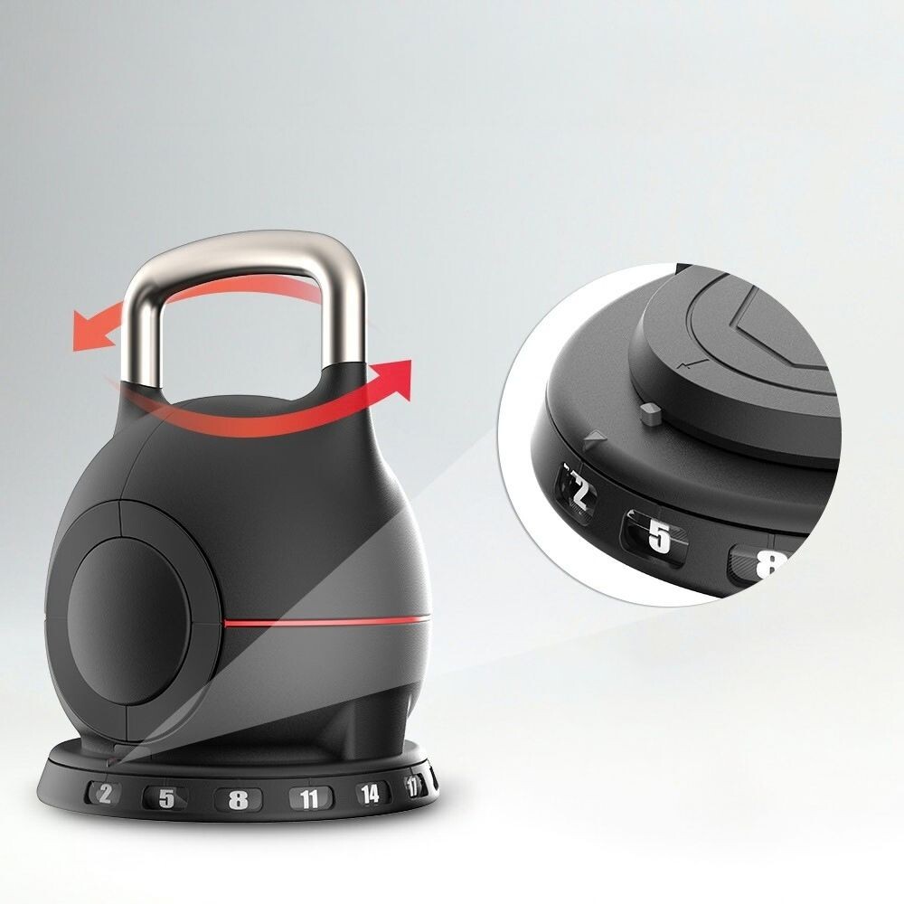 Sangpomm reguleeritav Kettlebell inSPORTline Xtrabell 2–20 kg view 3