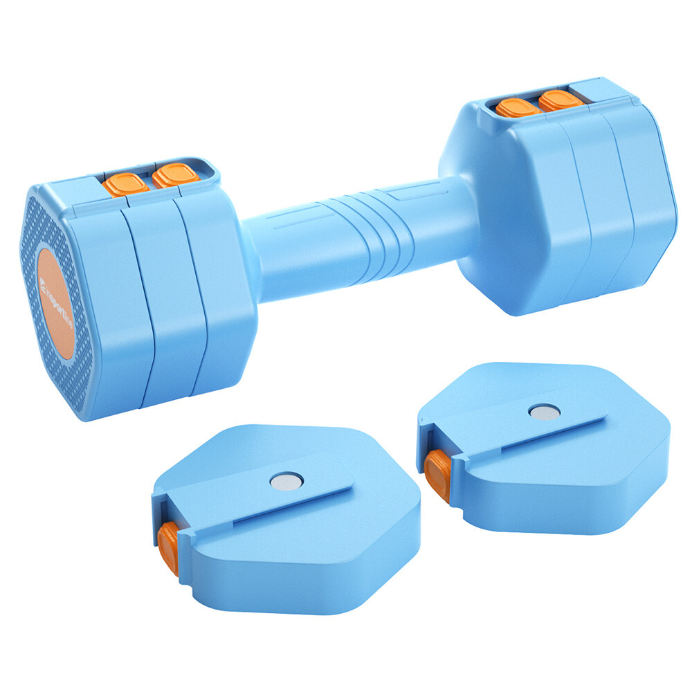 Reguleeritavad hantlid Adjustable Single-Handed Dumbbell Set inSPORTline DuraBell® 2 x 1 – 2.5 kg view 3