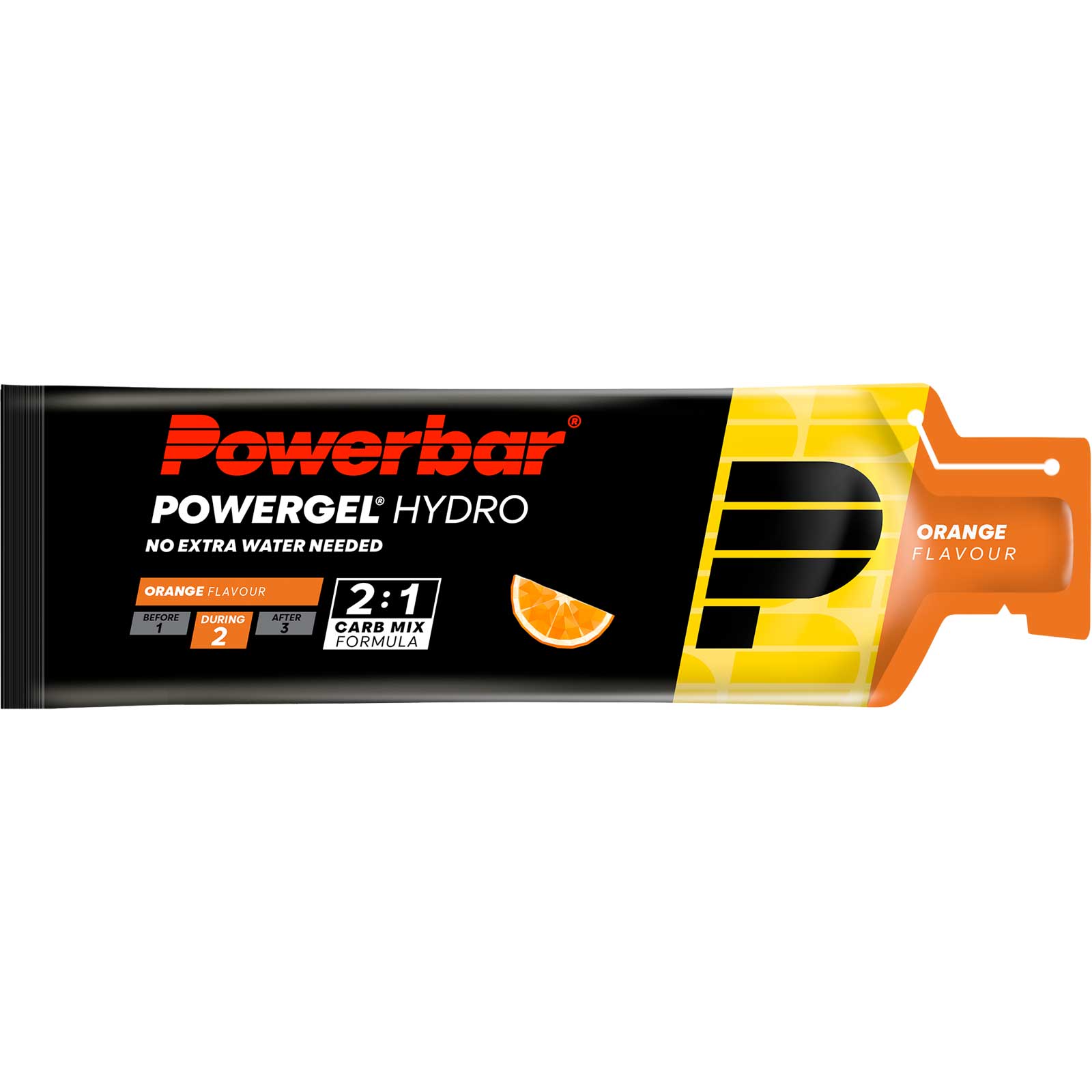 PowerBar PowerGel Hydro - Orange Energy Gel 67ml — Orange — Tabs view 3
