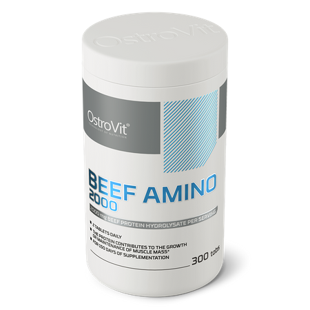 OstroVit Beef Amino 2000mg 300tabs — Tabs view 2