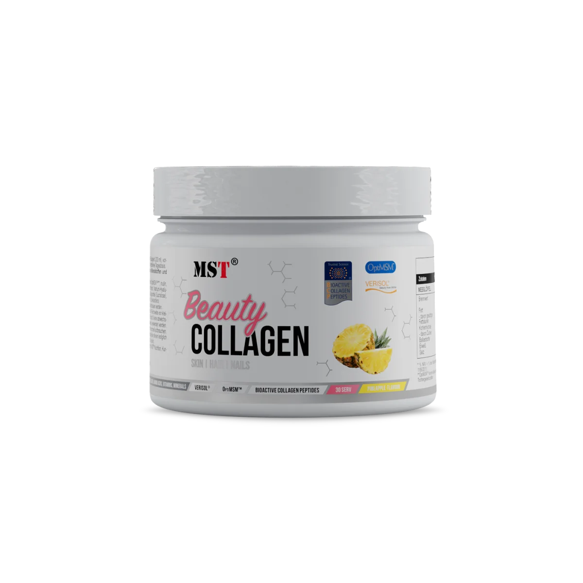 MST Collagen Beauty Verisol 225g Ananass — Pineapple — Powder view 1