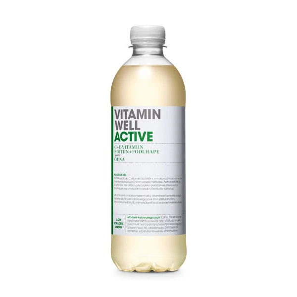 Vitamin Well Elevate 500ml + pant A — Zemenes Ananass — Capsules - image 1 of 2