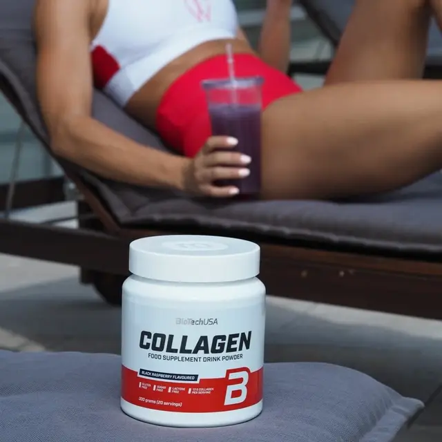 BIOTECHUSA Collagen 300g Limonaad — Lemonade — Powder view 2