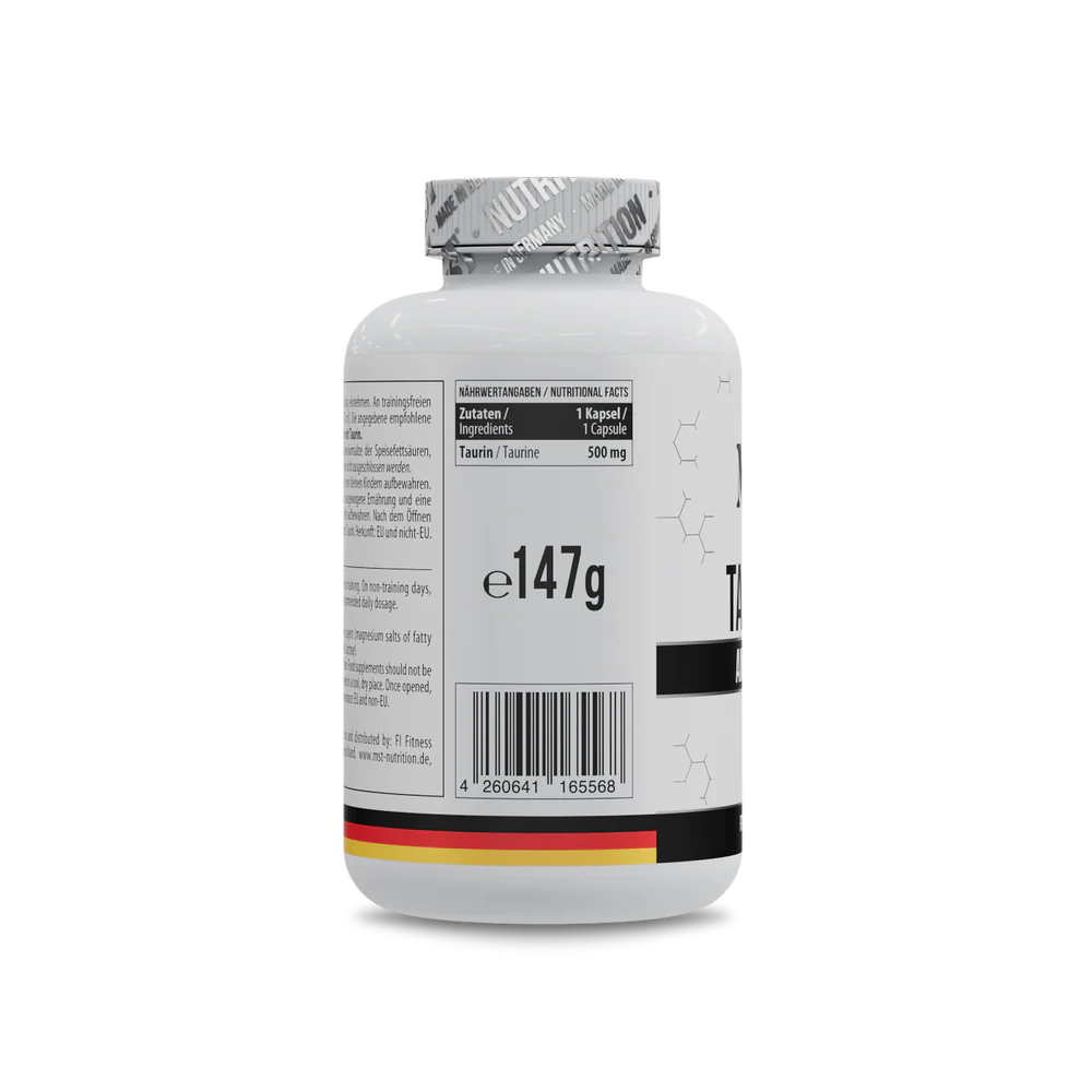 MST Taurine 240caps — Capsules view 2