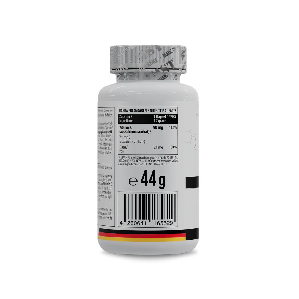MST Iron bisglycinate 21mg 60caps — Capsules view 2