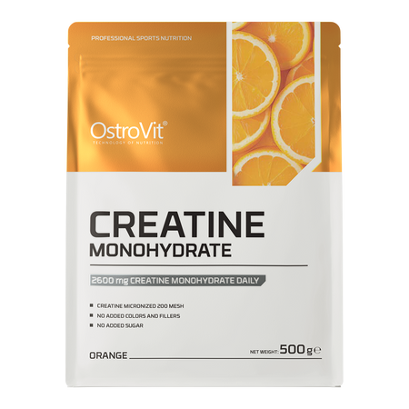 OstroVit Creatine Monohydrate 500g Orange — Orange — Powder view 2