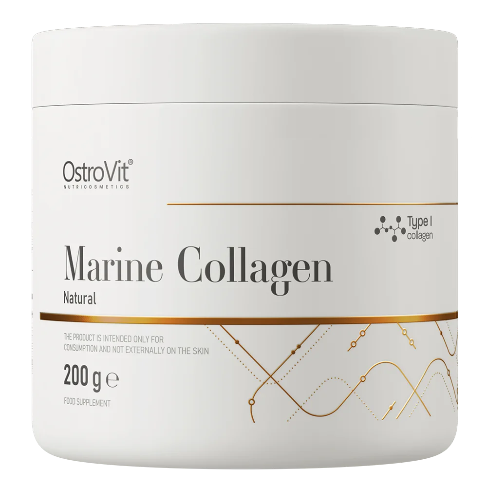 Marine Collagen 200 g natural Naturaalne — Unflavored — Powder view 1