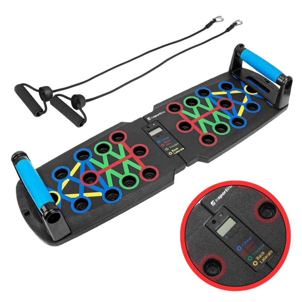 Kätekõverdustoed Push-Up Board w/ Display inSPORTline Pushap Evo view 6