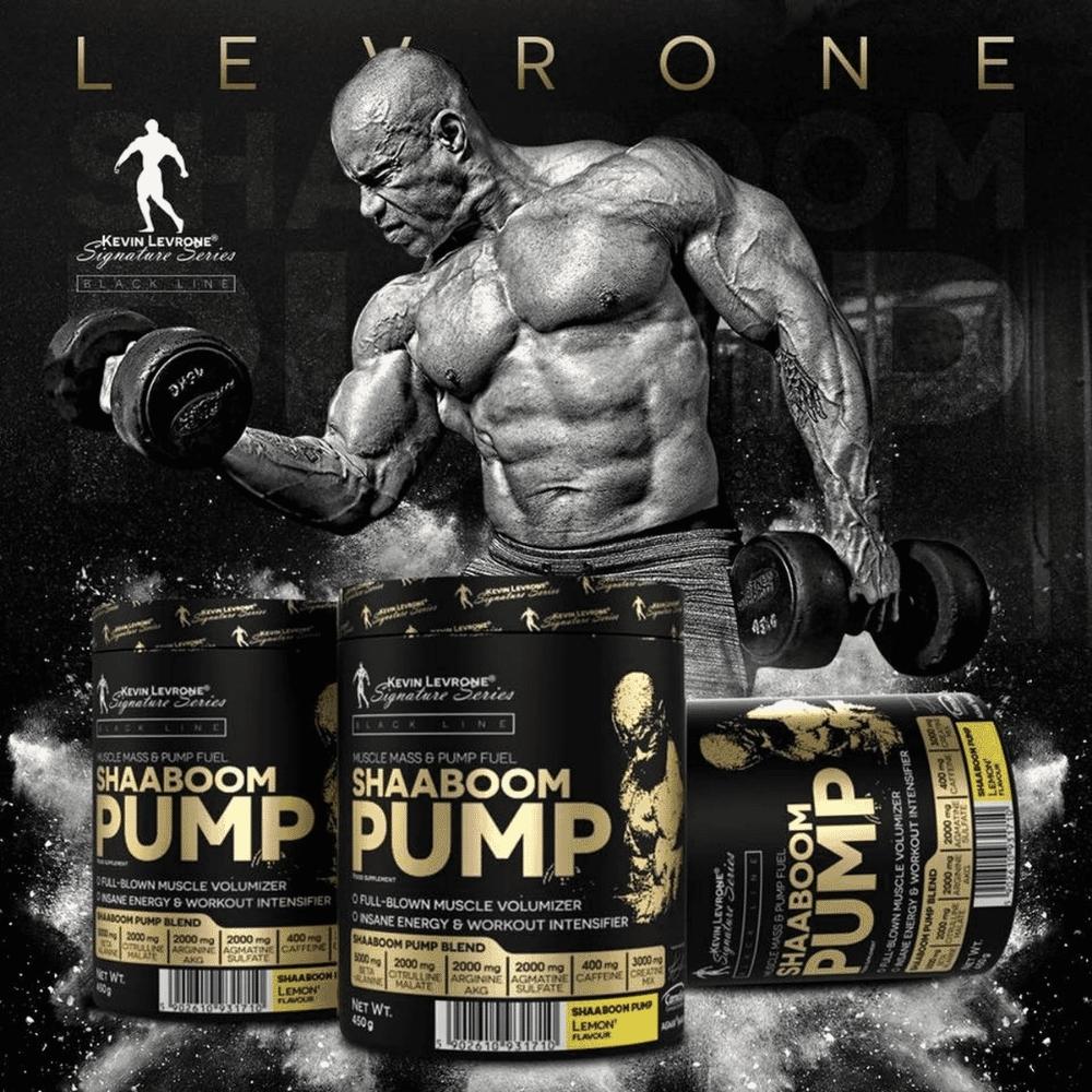 Kevin Levrone Shaboom Pump 385g Apelsin-mango — Orange — Powder view 2